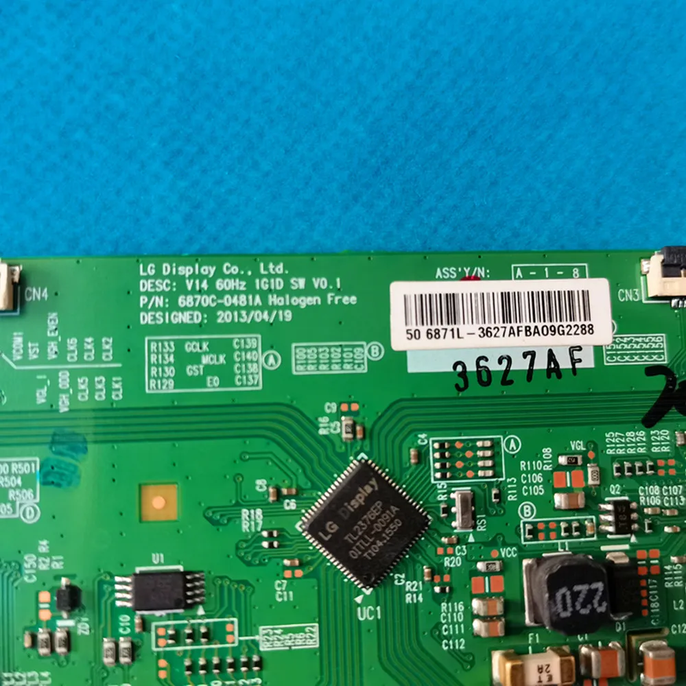 Placa lógica de T-CON, accesorio para televisor de 50 pulgadas, LED50X1800A LED50X1200AF 50R5600PF S50Air 50LF5800 50LF561V-ZF vizon e50-d1, 6870C-0481A 6871L-3627A