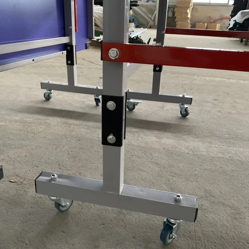 

Customized Foldable Indoor Outdoor 18mm Ping Pong Table Moving Table Tennis Table