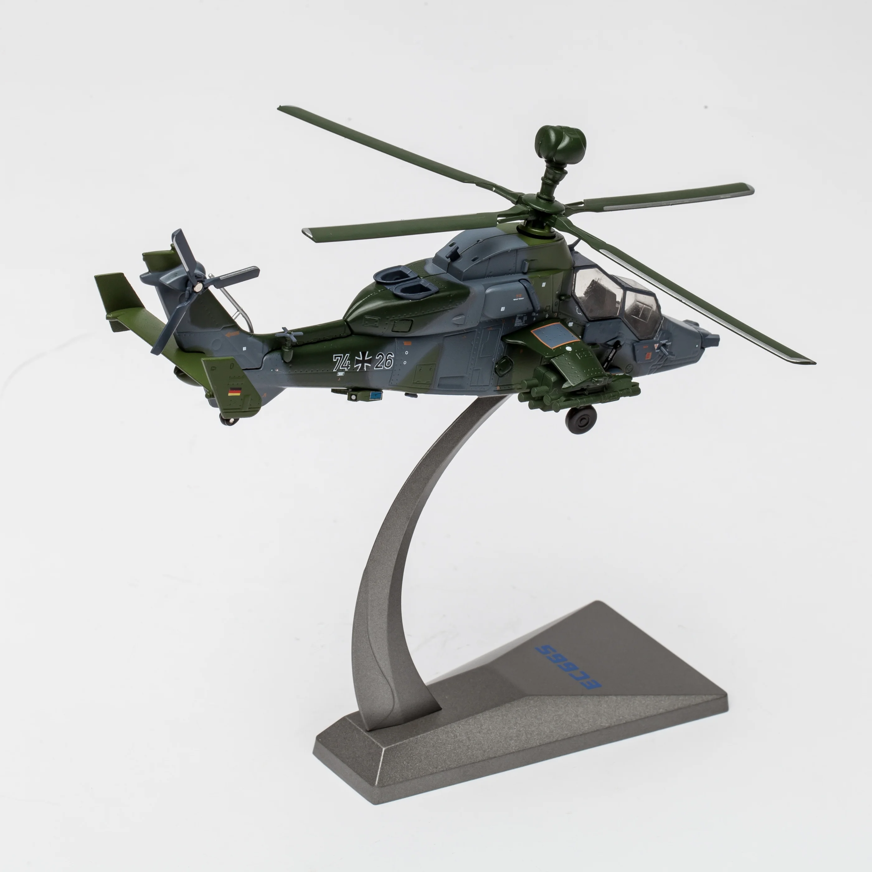 1/72 مقياس EC665 مقياس معدني نموذج طائرة نموذج وضع المنزل، مجموعة الديكور عيد الميلاد وحدث التسوق الجمعة السوداء