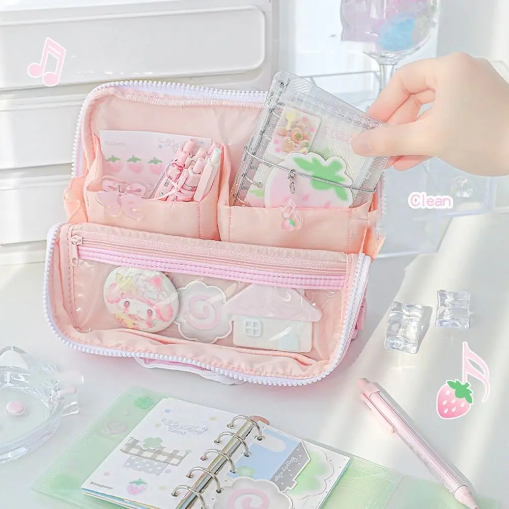 

Learn Ledger Cartoon Loose-leaf Notebook Portable Twill Hand Account Book Diary Aesthetic Hand Ledger Kids Gift