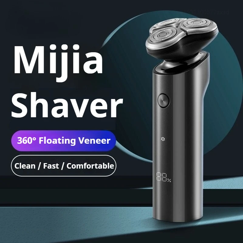 Mijia S500 Electric Shaver Triple Blade Trimmer Men Portable Dry Wet Shaving Washable Beard Hair Cutting Machine Razor