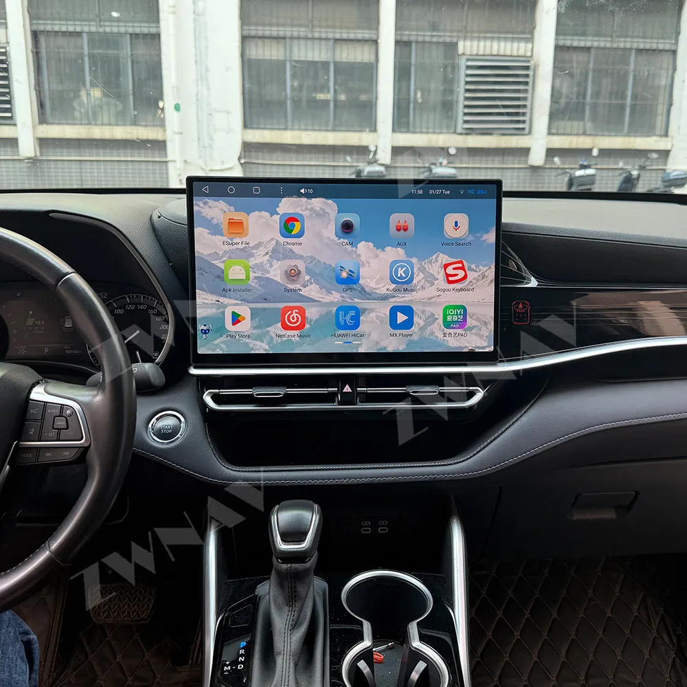 15.6 inch For Toyota Highlander 2022-2025 Android Car Radio Multimedia Video Player Autoradio Stereo GPS Navigation Heat Unit