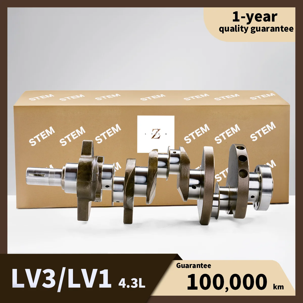 Коленчатый вал двигателя V6 4,3 л для Chevrolet Silverado 1500 GMC Sierra 1500 LV3/LV1, новая автозапчасть послепродажного обслуживания с 1 сроком службы полки