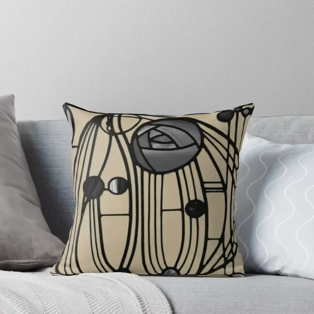 

charles Rennie Mackintosh - window Throw Pillow Room decorating items Sofas Covers Cushion Cover pillow