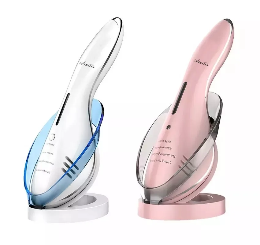 Hot Products EMS Vibration Neck Lift Device Skin Beauty Instrument Facial Machine Face Massager