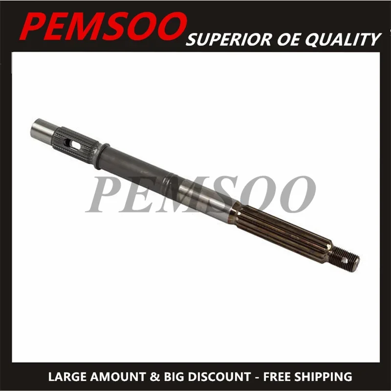 1PCS 66T-45611-00 Propeller Shaft for Yamaha 4 Stroke F25 F40 or 2 stroke 40HP Outboard Engine 66T4561100