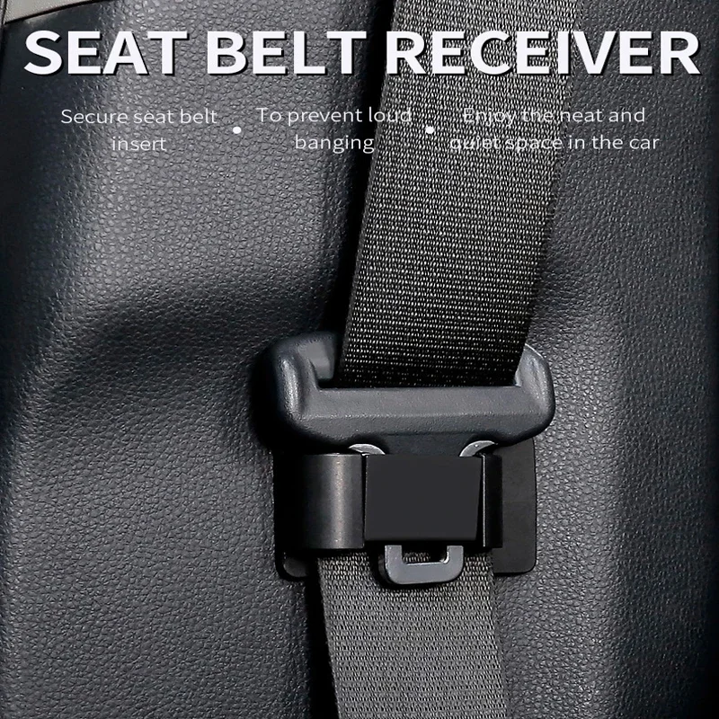 Car Seat Belt Limiter Buckle Stopper Safety Belt Adjusting Clip Non-slip Spacing Limit Device Fixed Buckle Accessories