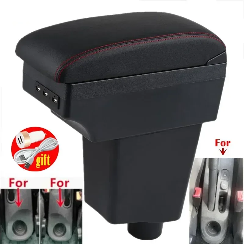 

central armrest box Armrest For Renault Clio 4 Armrest Box For Renault Captur Clio 3 III IV Accessorie Storage Parts Dedicated