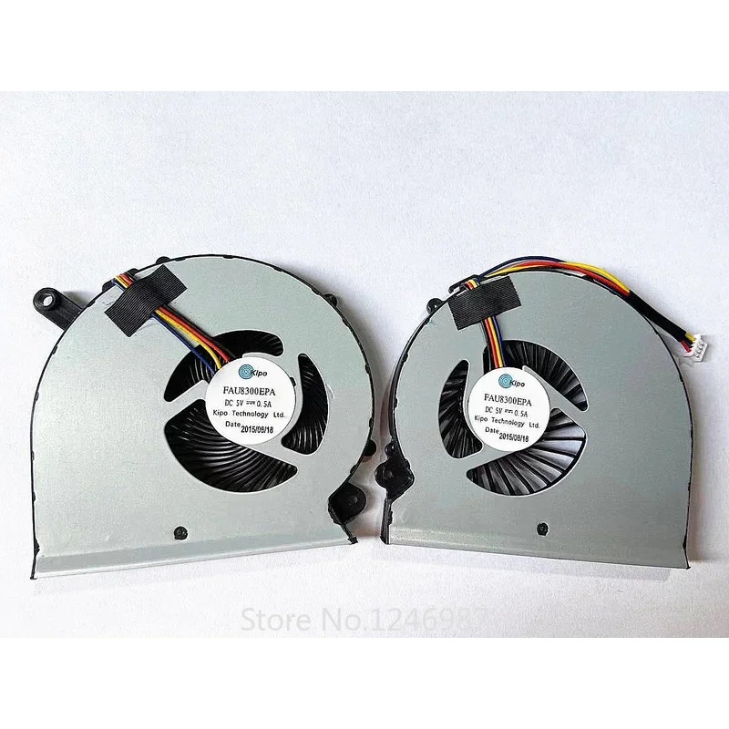 New CPU GPU Cooler Fan For Gigabyte AERO 14 15 15W 15X RP64W RP64 RP65W P64 PR65 V7 V8 X9 Y9 Laptop Cooling Fan