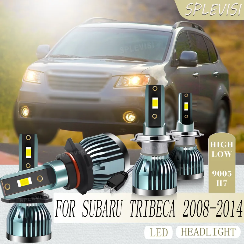 

high low beam Headlight No Tools Needed Plug-N-Play Lightweight & Strong For Subaru Tribeca 2008 2009 2010 2011 2012 2013 2014