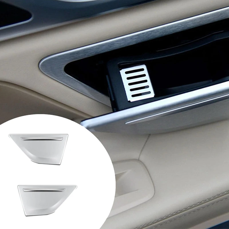 Rear Door Ashtray Cover Trim Panel For BMW 7 Series G11 G12 745EX 730 740 750 M760 2016-2022 Chrome