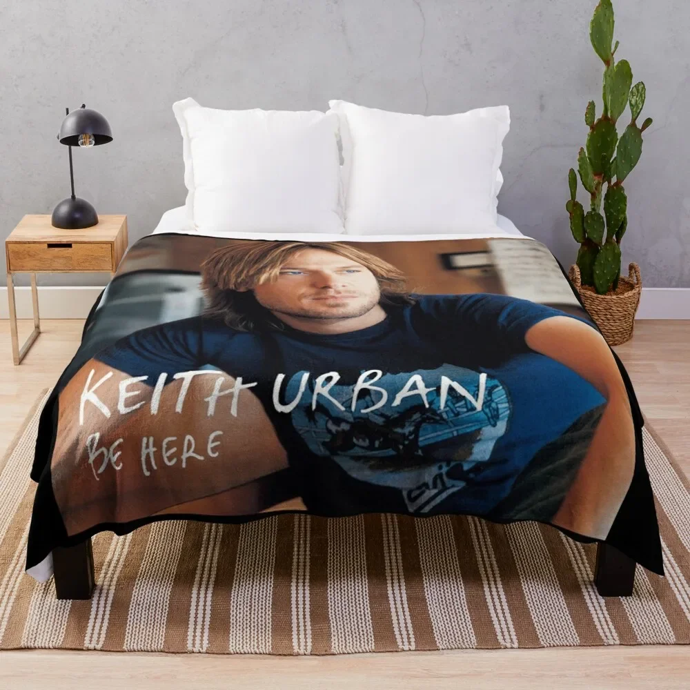 

Keith Urban Be here Throw Blanket Fluffy Cozy Throw Blanket for Home Decor
