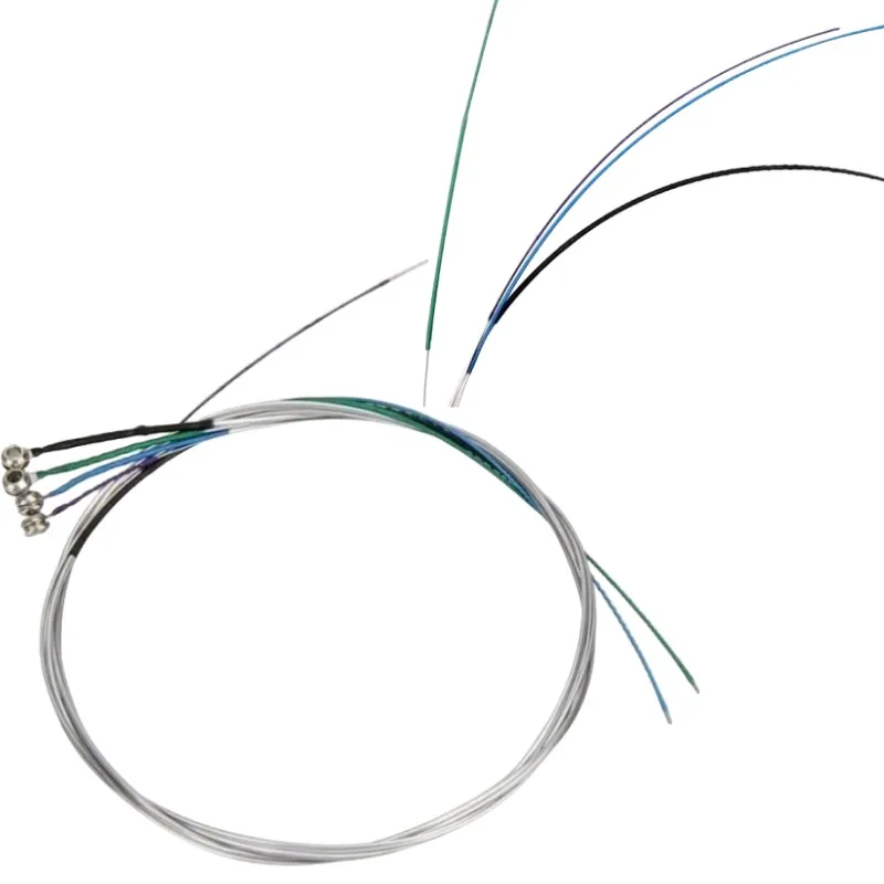 

Новые 4 шт. (E-A-D-G) струны для скрипки, немецкое серебро 4/4 3/4 1/2 1/4 1/8 1/10, струны для скрипки, детали для скрипки, аксессуары, фитинг