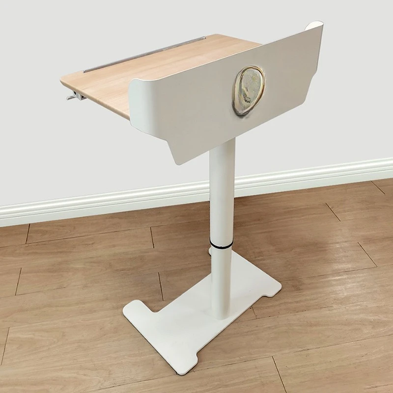 다기능 이동식 연단, 모던 심플 비즈니스 연단, 교육 회의 테이블