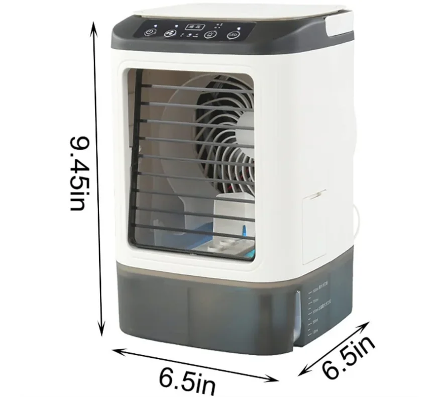 Desktop air conditioning fan small mini air cooler water-cooled humidified air conditioning fan Electric fan