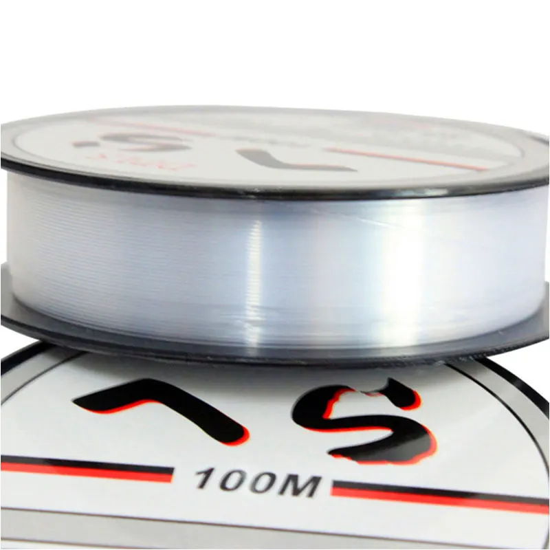 100M Fluoride Compound Fishing Line Carbon Fiber Collar Front Line Flying Fishing Line Fishing Line Fishing