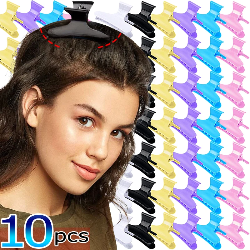 Pinces à cheveux papillon pour salon de coiffure, utilisation à long terme, épingle à cheveux, outils de maintien, pince simple, accessoires de coiffure