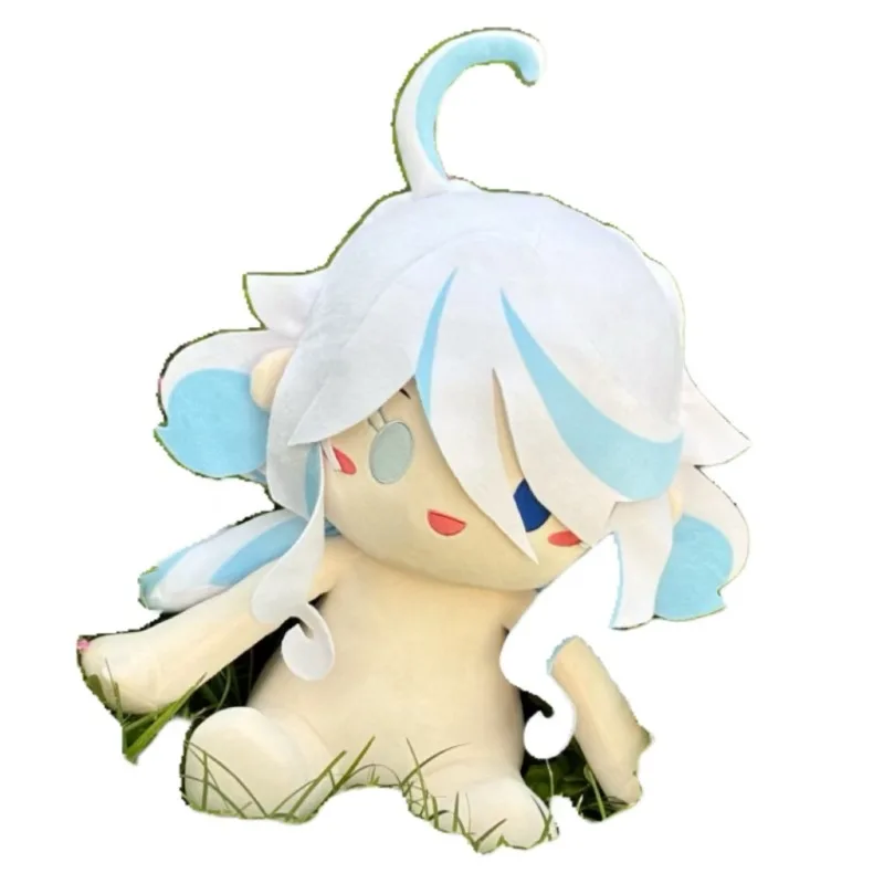 Muñeca de algodón Furina Original de 40cm, pose sentada con trajes cambiables, figura coleccionable inspirada en Genshin Impact Water God