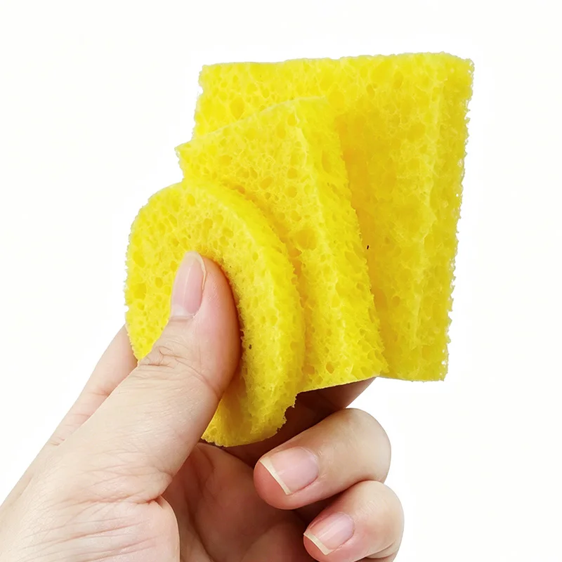 6pcs High-temperature sponge Electric-branded iron-en-iron head cleaning sponge