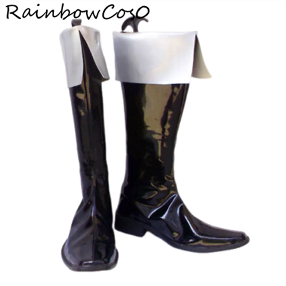 Alucard Castlevania Scarpe Cosplay Stivali Gioco Anime Party Halloween RainbowCos0 W5029