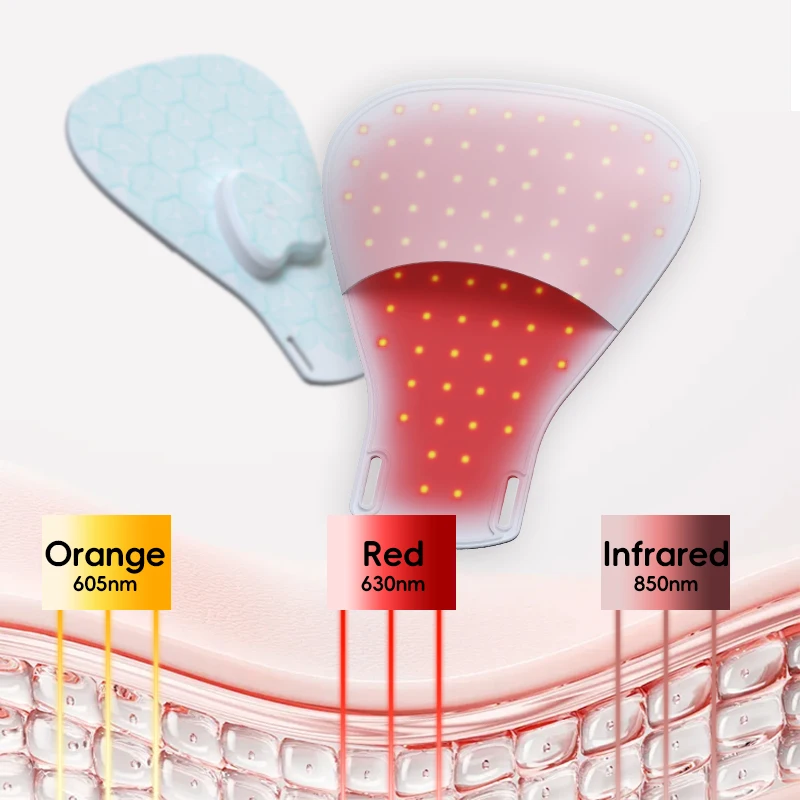 充電式3色LEDライトセラピーハンドマスク美容スキンケアツール携帯用ハンドビューティーマスク個人用