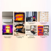 FORW-IR Thermal Imaging Camera 160X120 Resolution Type-C Port Plug And Play Options For 88° FOV, Aluminum Case