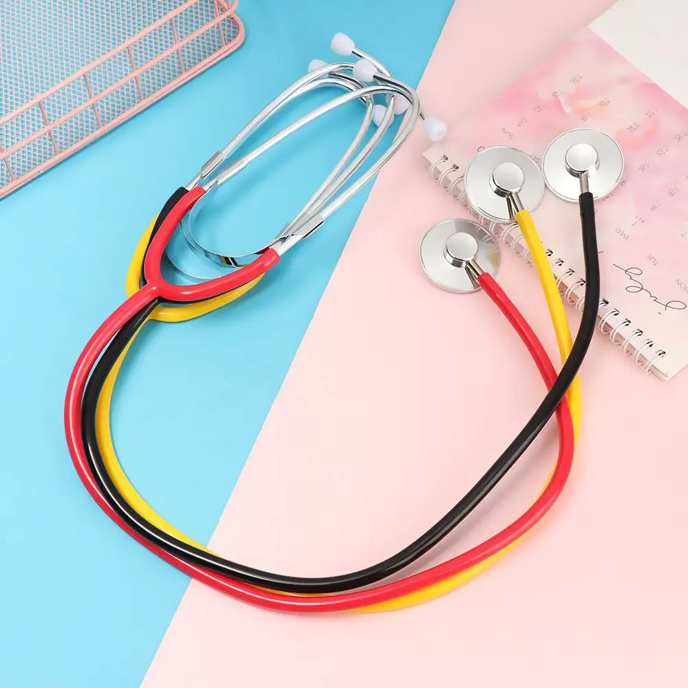 Children Plastic Stethoscope Toy Simulation Doctor's Toy Family Parent-Child Games Imitation Games Hospital Medicine Accessories