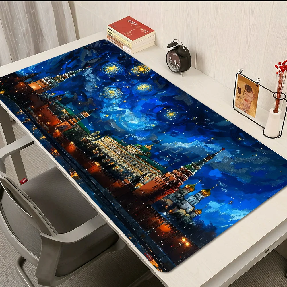 Van Gogh Art Mousepad New Arrivals Large Gaming Mousepad L XL XXL Gamer Mouse Pad Size For Keyboards Mat