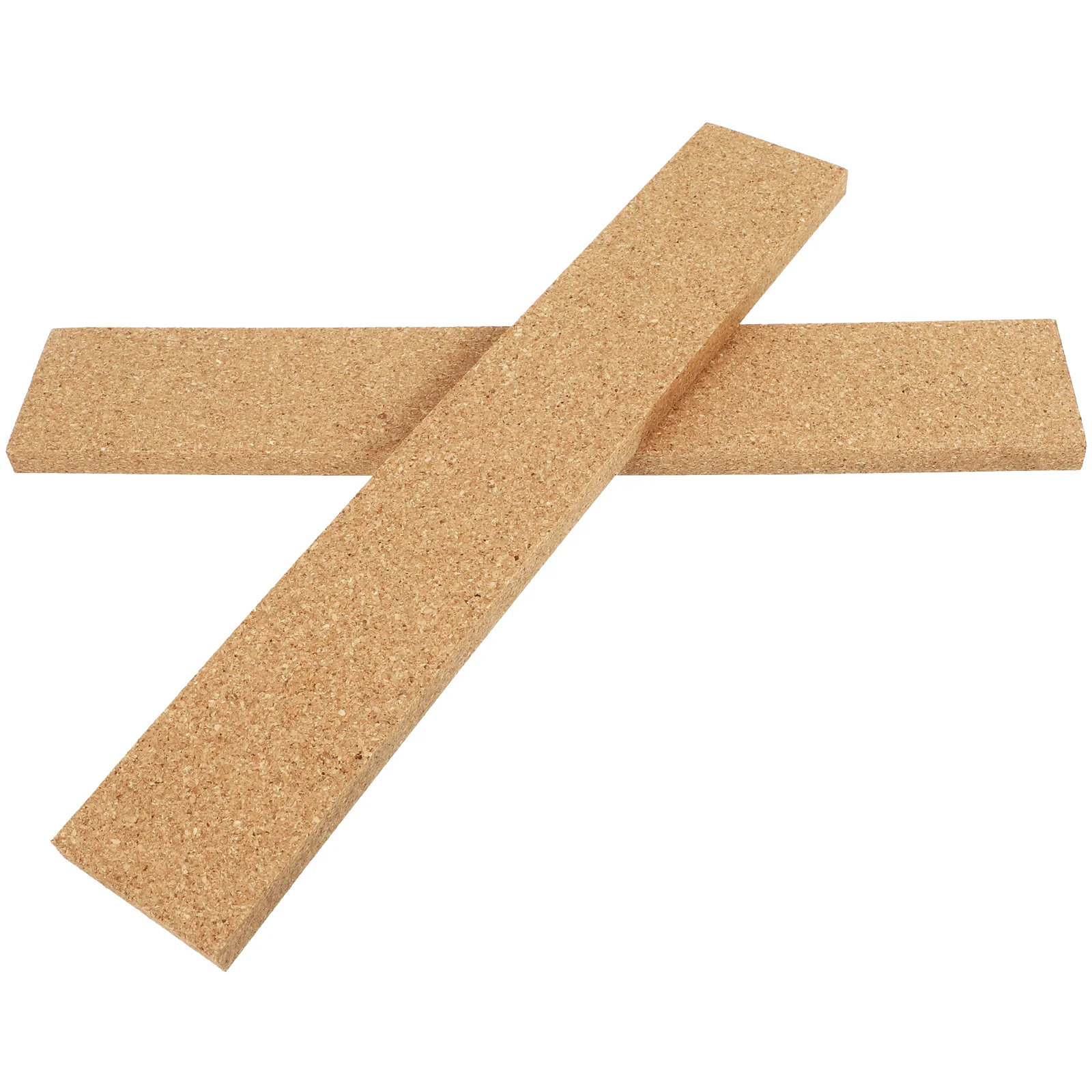 2 pçs tiras autoadesivas cortiça grossa quadro de avisos para escritório casa exibição placa de avisos tira de mensagem de cortiça