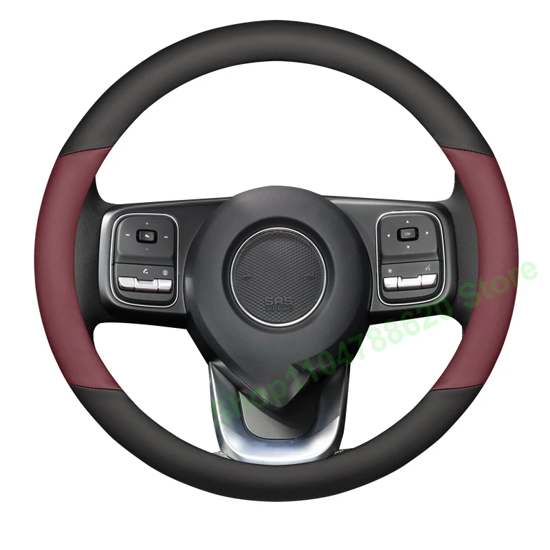 

for Great Wall Cannon/Shanhai Cannon/King Kong Cannon Steering Wheel Cover Leather Anti-skid Car Handlebar Cover Four Seasons