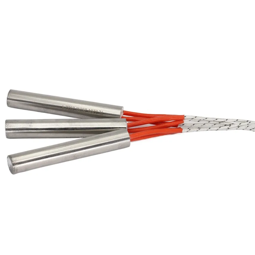 6*160/180/190/200mm 220v 300w 350w 400w cilindro tubo de calor molde tubular elemento de tubo de aquecimento aquecedor de cartucho de extremidade única