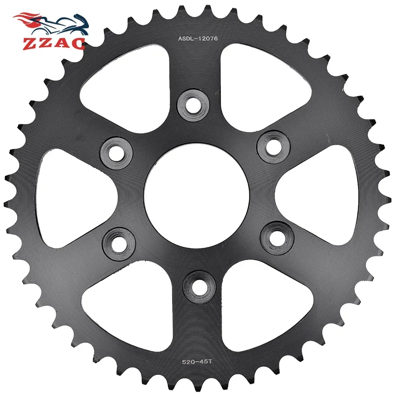 520 42T 45T Motorcycle Rear Sprocket Staring Wheel For KT/M 125 200 390 Du/ke ABS RC ABS RC R 390 Adventure 2013-2022 2018 2020