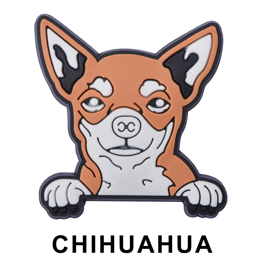 1pcs Puerto Rico Flags Shoe Charms Mixstyle Dogs Cars Musical Instruments Shoe Decoration Colorful Microphone Clog Charms Gifts