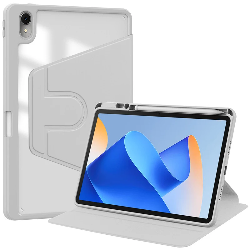 

Для Huawei Matepad чехол 11 10,4 Pro 10,8 12,2 SE Air 12 11,5 S 2023 2025 противоударный чехол для планшета с вращающейся подставкой, жесткий прозрачный чехол