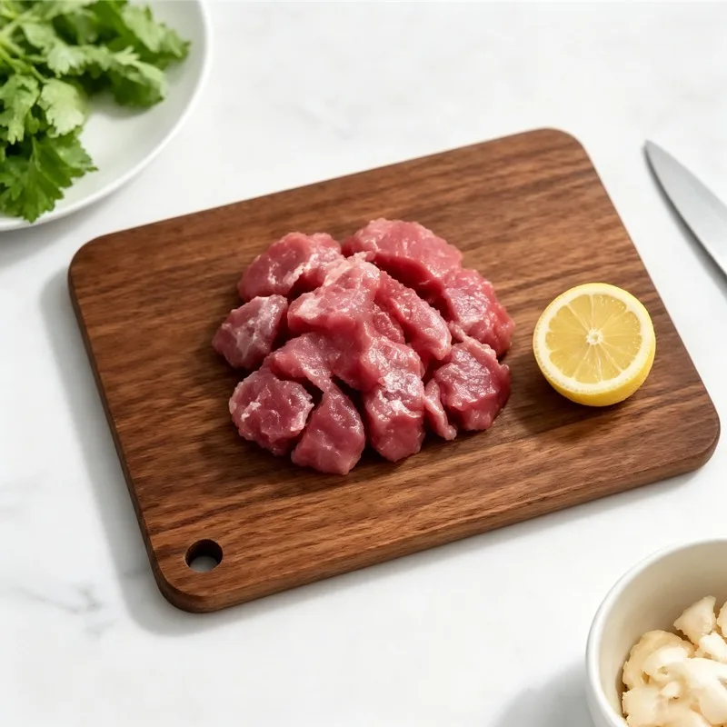 

Multi Sizes Double Sided Ebony Wood Board, Separate Raw And Cooked Food, Cross Contamination Prevent