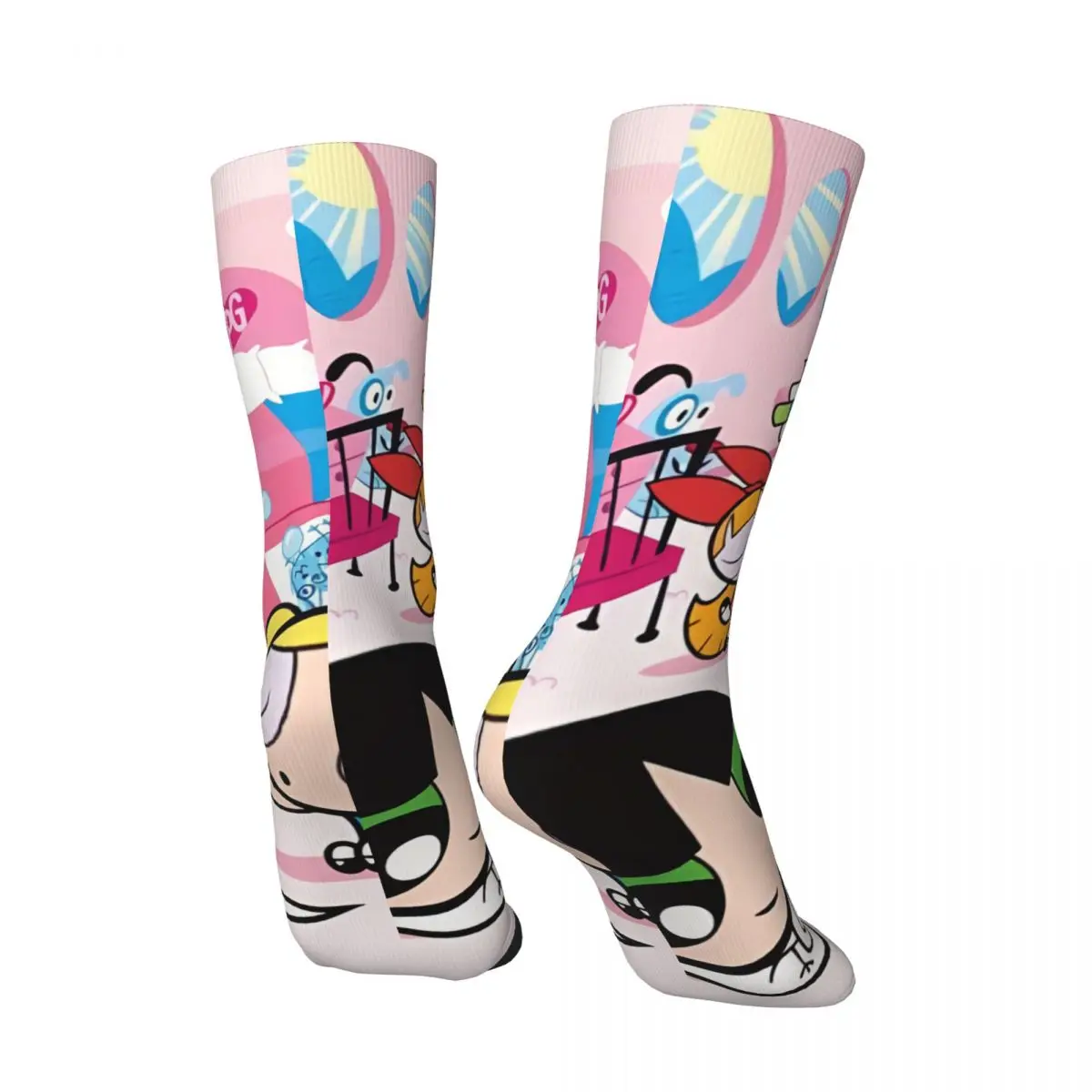 Girls Kawaii Socks Sports Cartoon Pattern Socks