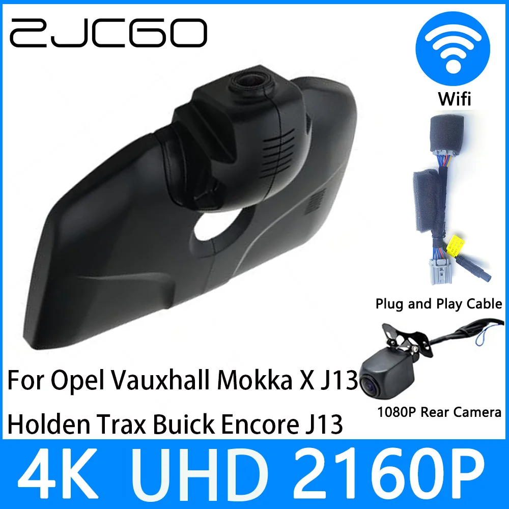 

ZJCGO Dash Cam 4K UHD 2160P Car Video Recorder DVR Night Vision for Opel Vauxhall Mokka X J13 Holden Trax Buick Encore J13