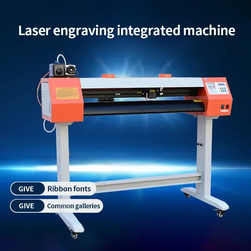 LY-1390 Full Automatic High-Speed CO2 Laser Cutting Plotter Computer Lettering Machine Edge Tracing Membrane Digital Printers