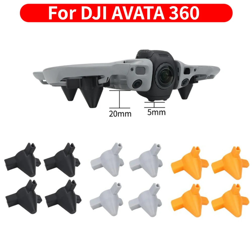 

4pcs Foot Pad Heighten Landing Gear Holder for DJI AVATA 360 Lightweight Quick-release Extension Legs for Avata 360 Accessories