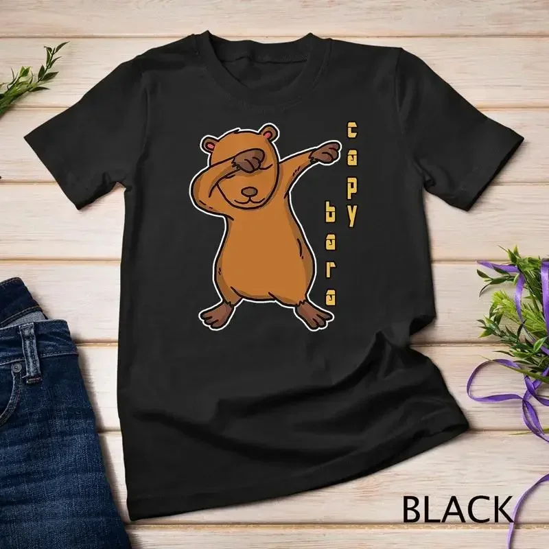 Funny Dabbing Capybara Dab Dance Cool Capybaras Lover Gift Unisex T shirt