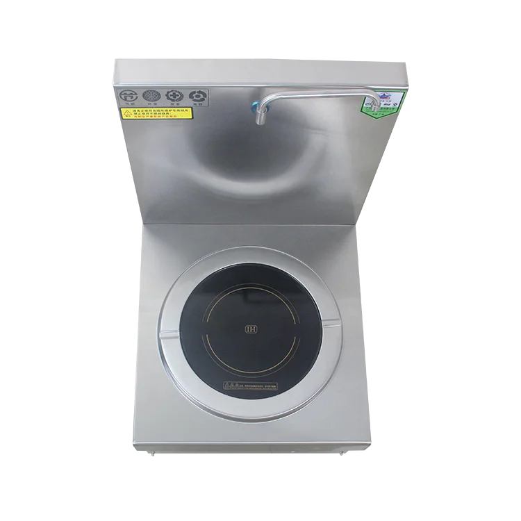 Stainless steel electric stove restaurant equipment vertical plug induction cooker