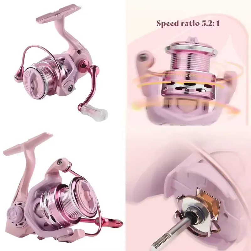Newbility Wholesale Ultra Light BFS 5.2:1 High Ratio Metal Fishing Reel Saltwater Spinning Fishing Reel