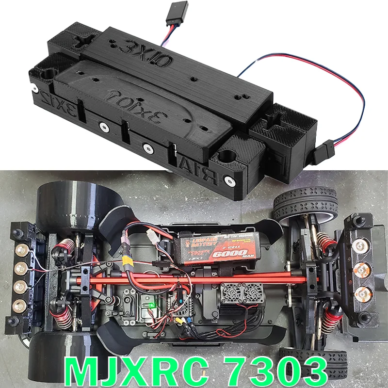 

Магнитная всасывающая колонка с 3D-печатью для 1/7 Hyper Go mjxrc 7303 C3, автомобиль с дистанционным управлением, внедорожные высокоскоростные радиоуправляемые автомобили