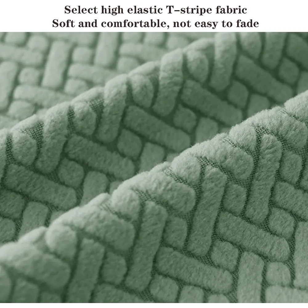 Набор из 6 эластичных моющихся чехлов для обеденных стульев - съемные защитные чехлы для сидений для кухни, банкета, ресторана и домашнего использования