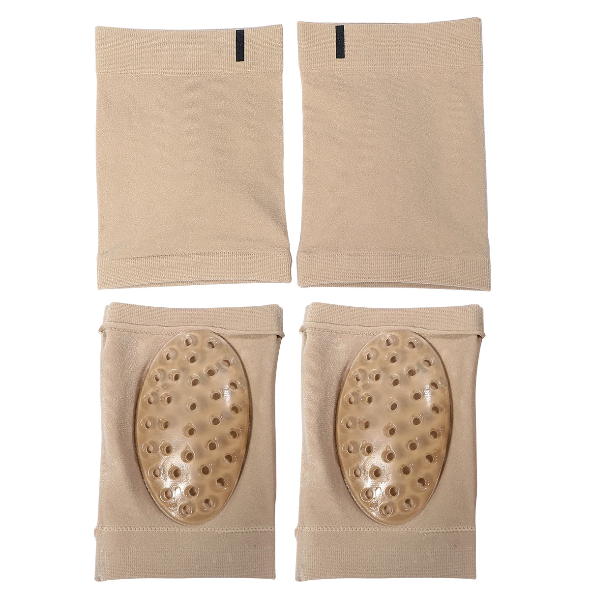 

Ergonomic Arch Support Insoles Khaki Elastic Massage Pad for Flatfoot Relief Thickened Sole Foot Care Tool Non
