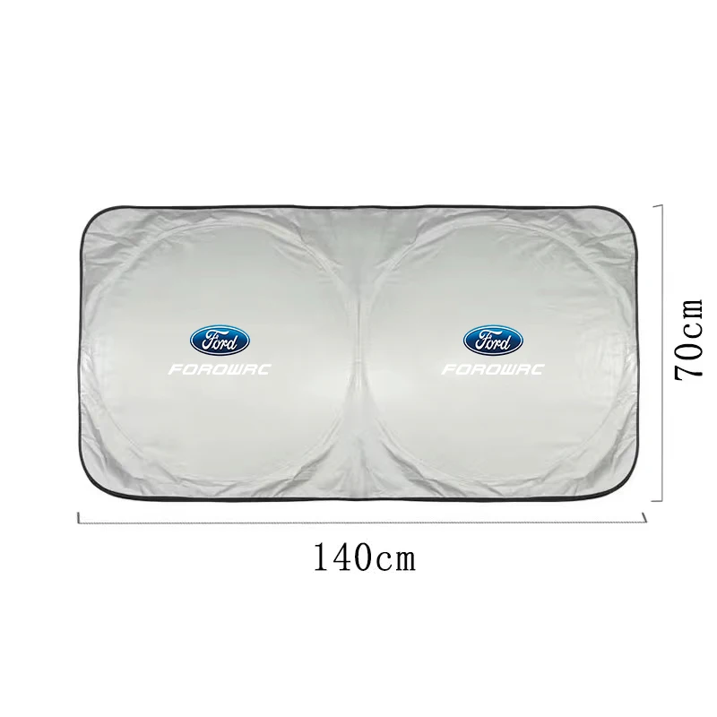 Car Windshield Sun Shade Visor UV Protection Shield For Ford S MAX Ranger Focus Fiesta Mondeo Kuga Mustang Escort KA Ecosport