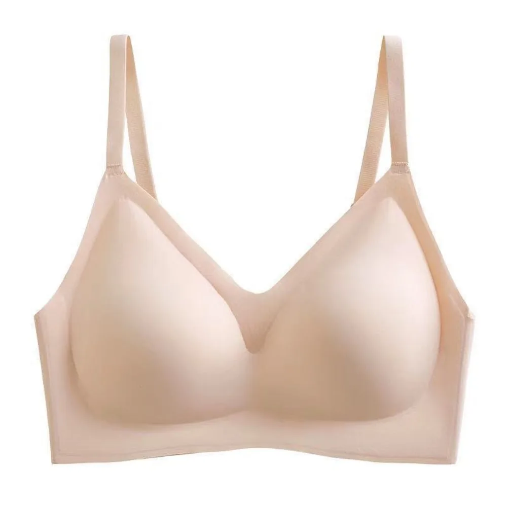 

Seamless Wireless Deep V Bra Shockproof Anti-sagging Brassiere for Women No Trace Beautiful Back Push Up Underwear Girls