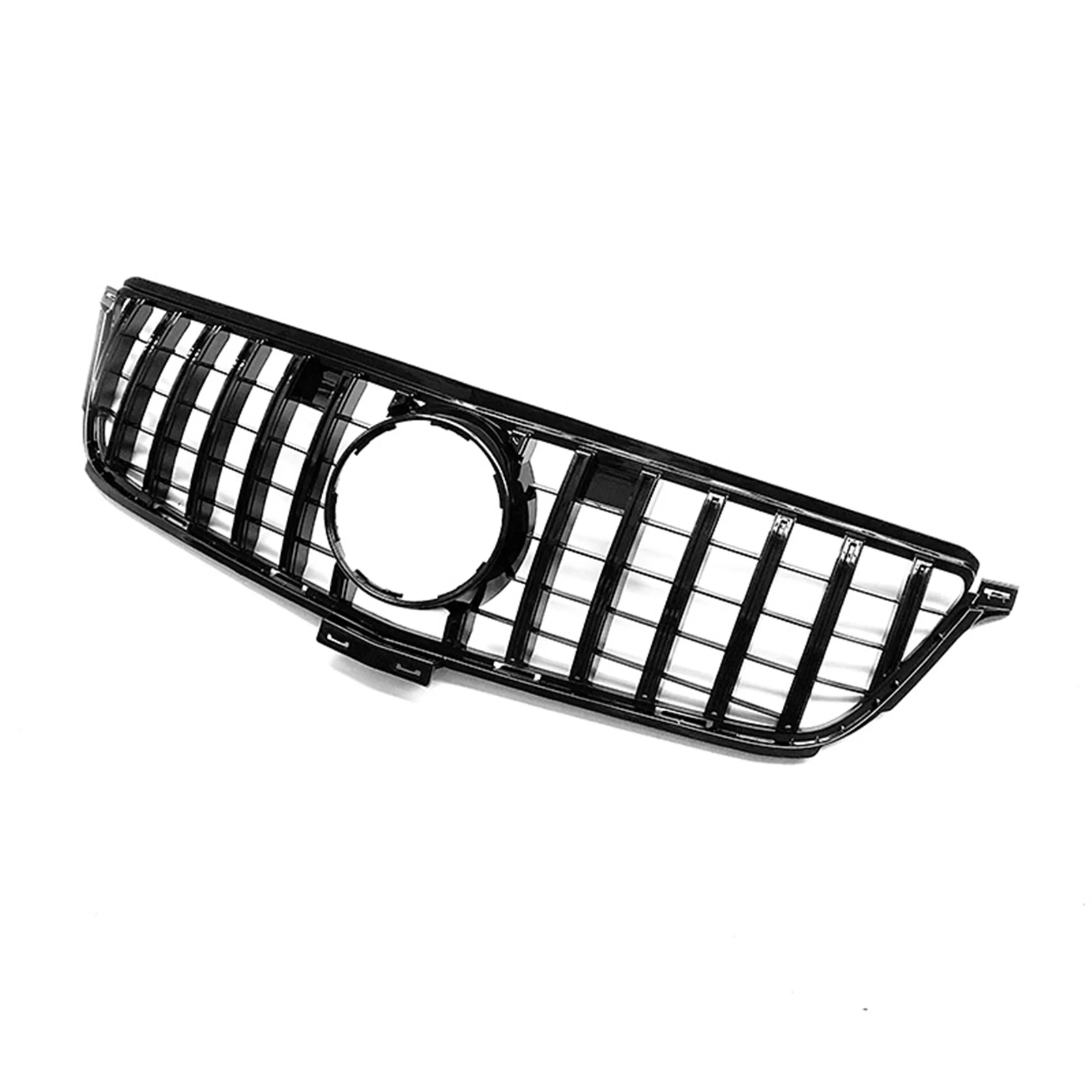 ​Front Grille Grill Hood Mesh For Mercedes Benz W166 ML Class ML300 ML320 ML350 ML400 ML450 2012-2015