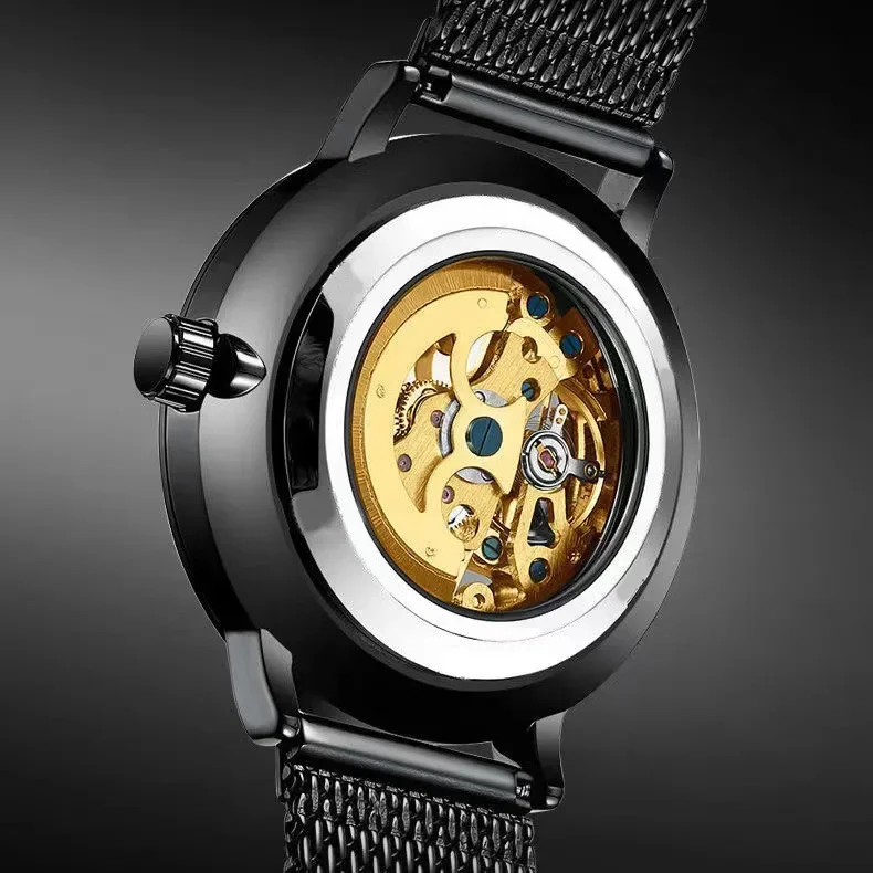 Watch mechanical watches automatic luminous leisure Milan with high-end men watches mens watches