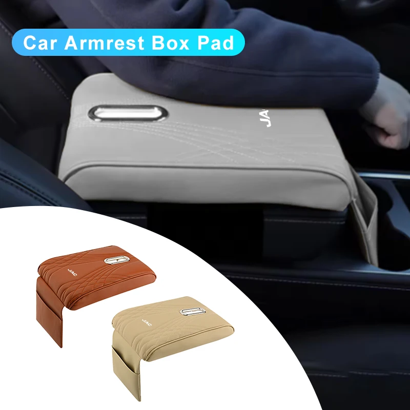Picture 5: Car Armrest Box Organizer Storage Box  Leather Tissue Box For JAC Refine J3 J4 J7 JS3 JS4 KR1 S2 S3 S4 S5 S7 Vapour T8